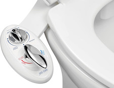 NEO 320 - Warm Water, Dual Nozzle, Self-Cleaning, Non-Electric Bidet Attachment