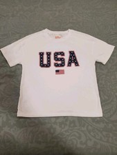 Cat Jack Girls Size Medium 8 USA white Tshirt