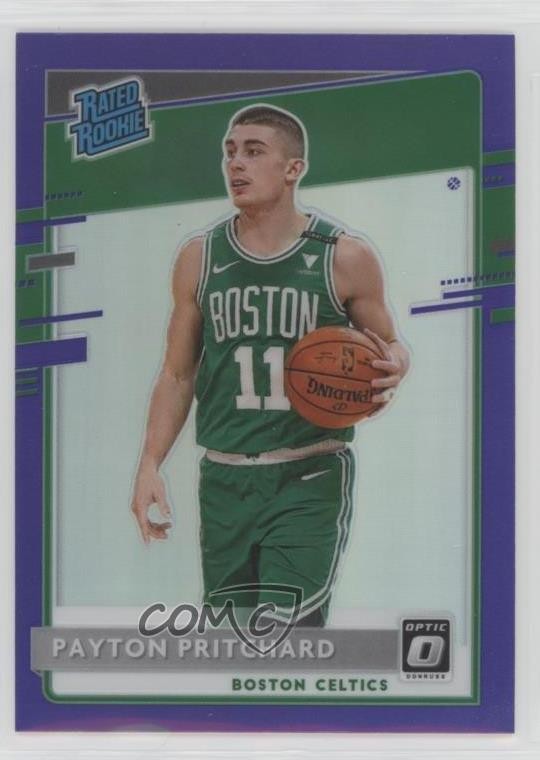 2020-21 Panini Donruss Optic Rated Rookie Purple Prizm Payton Pritchard #176 uk2