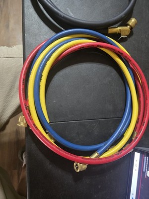 Hilmor 1839153 60'' Refrigeration Hose Set of 3 + Extra Refrigeration Hose