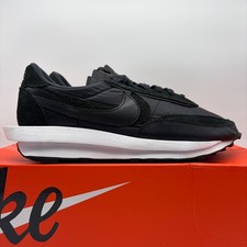 Nike sacai x LDWaffle Black Nylon for Sale | Authenticity