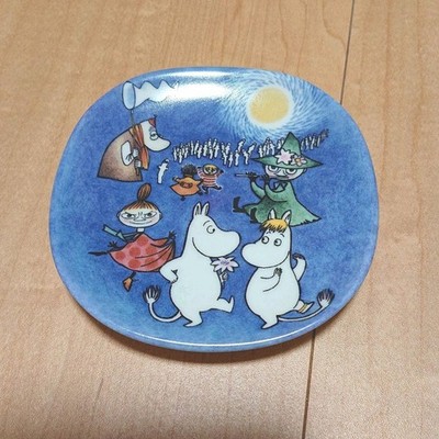 Arabia Finland Moomin Limited Edition Wall Plate Decorative Rare New 123mm