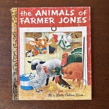 Vintage Golden Book “The Animals Of Farmer Brown”