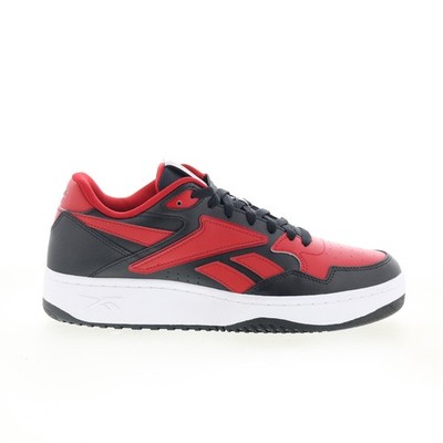 Reebok ATR Chill Mens Black Leather Lace Up Lifestyle Sneakers Shoes