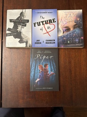 Book Set of 4 Jay Asher Paperback Novels