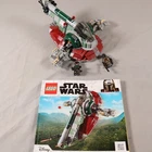 LEGO Star Wars: Boba Fett's Starship (75312) 2 Mini-Figs Manual 99% Complete