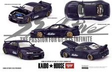 MiniGT Kaido House Nissan Skyline GT-R (R33) Active Carbon R V2 1:64 Diecast 163