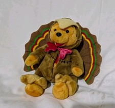 Disney Winnie the Pooh Thanksgiving Turkey Plush 2003 Stuffed Animal Ltd Edition