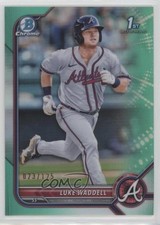 2022 Bowman Chrome Prospects Aqua Refractor 23/125 Luke Waddell #BCP-48 0m0