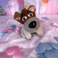 Vintage 1988 Disney Oliver Company Toy - Dodger McDonald's Plush Ornament