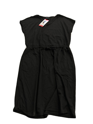 32 Degrees Ladies Soft Lux Dress Black NEW Womens Casual Dress Above Knee  Medium | eBay