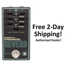 New Walrus Audio Fundamental Series Reverb Guitar Effects Pedal