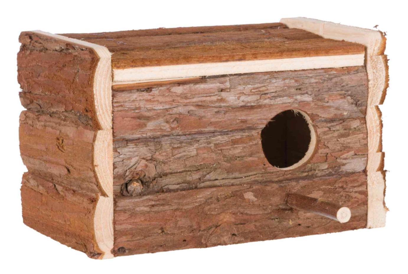 Trixie Natural Living Wood Breeding Nesting Box happy Safe Birds 21×13×12cm 5632