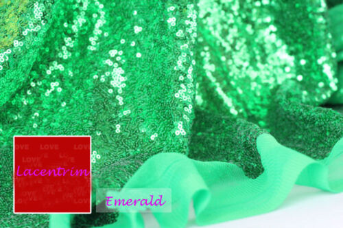 Perlen Brautkleid Kostüm Stoff Bling Hochzeit Netz Spitze Tüll 25 Farben 0.5M - Bild 13 von 29