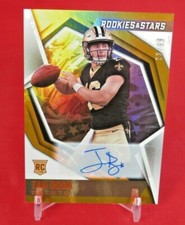 Ian Book ORANGE AUTO RC /99 2021 Panini Rookies & Stars RC #127 Saints