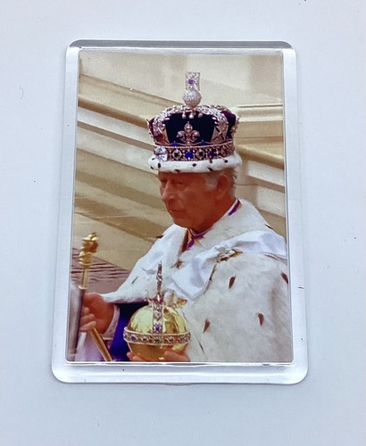 King Charles III Coronation 2023 Fridge Magnet #10 SOUVENIR GIFT IDEA - Picture 3 of 3