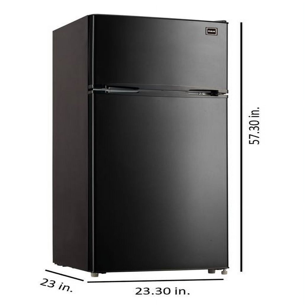 7.5 Cu. Ft. Top Freezer Refrigerator, RFR741 (Black) GoTraxx