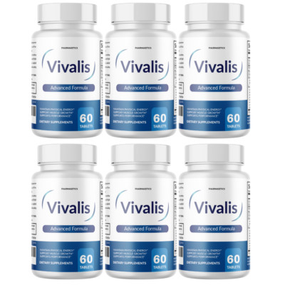 Vivalis Advanced Vitality Support Maximum Strength Formula - 6 Bottles
