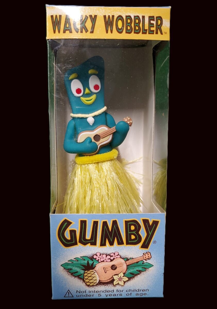 Funko Wacky Wobbler Bobblehead - Gumby Hula Dancer (2002) | eBay Funko Wacky Wobbler Bobblehead - Gumby Hula Dancer (2002) | eBay