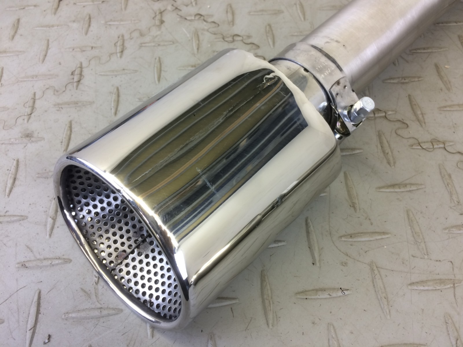 JAGUAR XK8 XKR 4.0 X100 REAR EXHAUST BOX REPLACEMENT STAINLESS PIPE