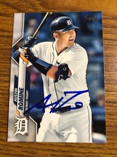 2020 Topps Detroit Tigers Austin Romine Autographed Card #688