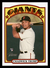 Chadwick Tromp 2021 Topps Heritage #631 RC Rookie Centered Mint