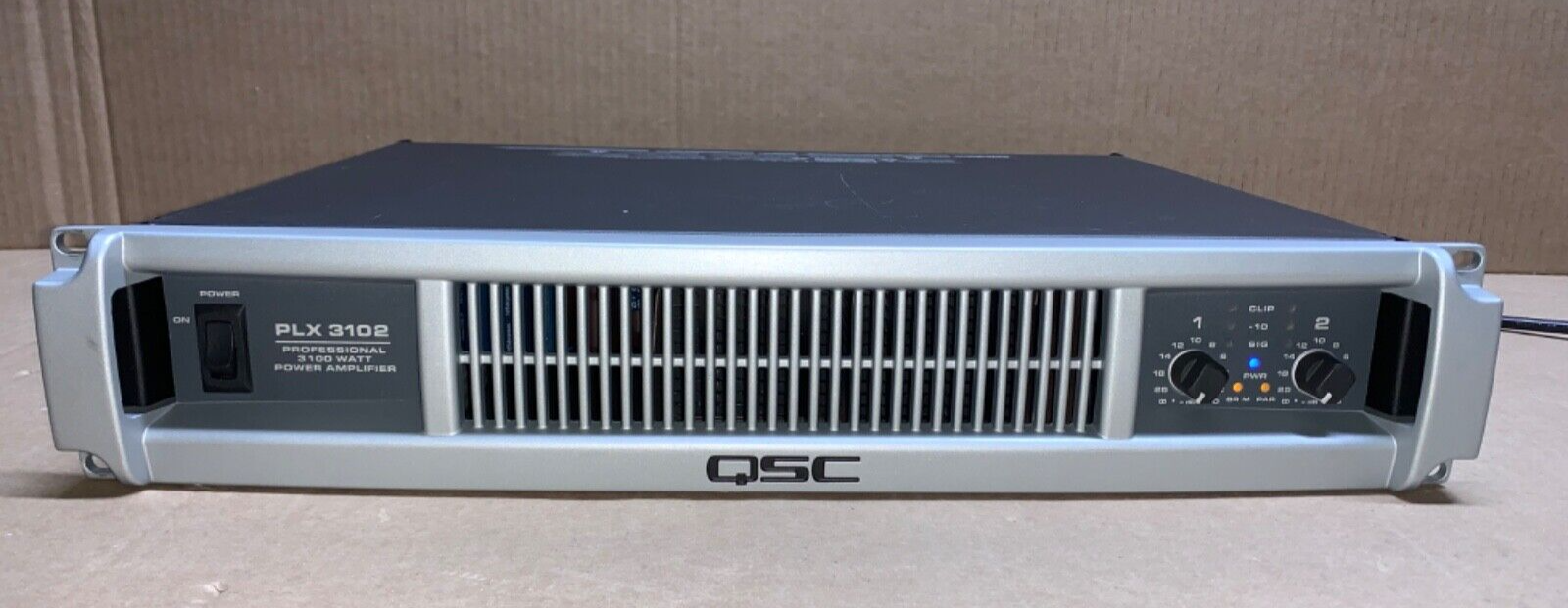 QSC PLX3102 PROFESSIONAL 3100 WATT POWER AMPLIFIER, PLX 3102 | eBay