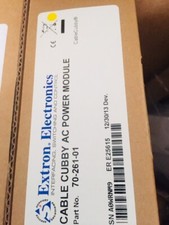 Extron Cable Cubby AC Power Module 70-261-01 US Version
