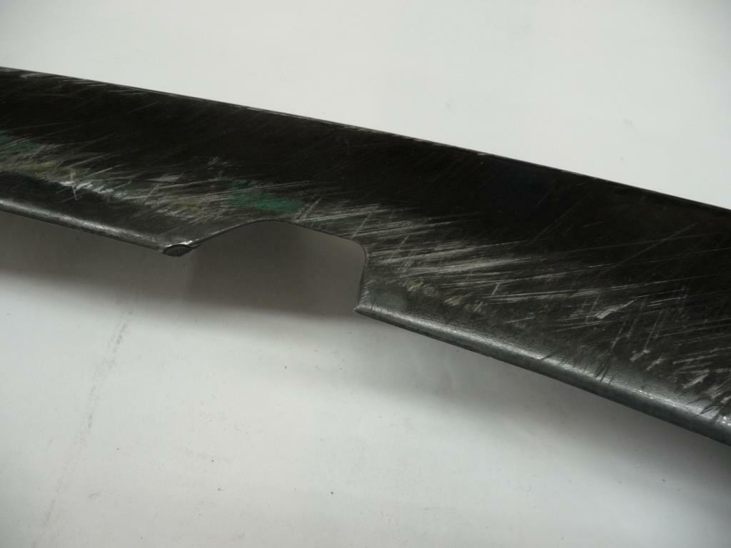 09-12 Maserati GranCabrio GranTurismo Front Bumper Right Lower Spoiler Carbon OE