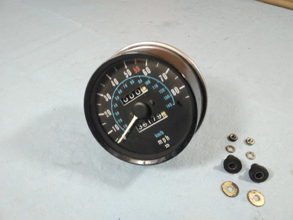 Kawasaki KZ 1000 LTD G Z1 1977-80 clásico velocímetro de trabajo odómetro KZ1000 Foto 2 de 4