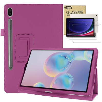 Case For Samsung Galaxy Tab S9 FE 10.9'' Leather Stand Cover with Auto Sleep/Wake