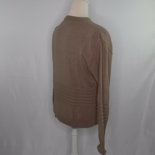 Suéter Pullover de Golf Eslabones de Ciprés De Colección Marrón Papá Abuelo Para Hombres XL Hecho en EE. UU. - Imagen 4 de 8