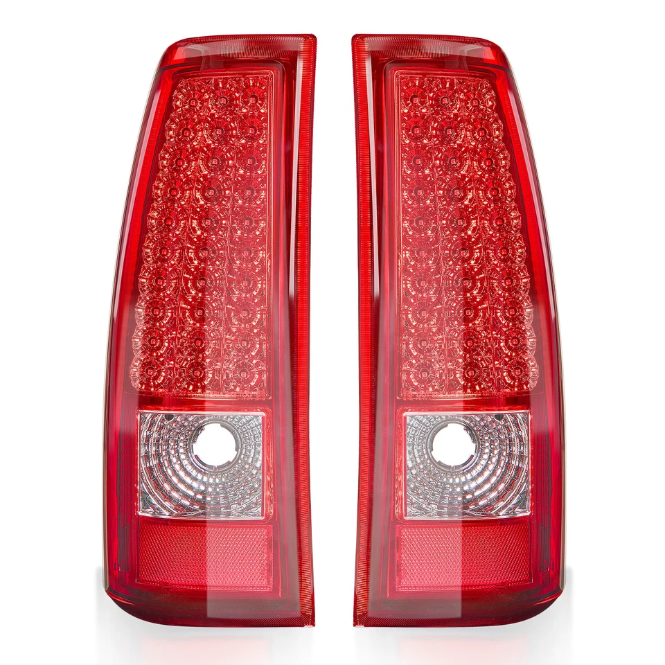 LED Tail Lights Fits 2003-2006 Chevy Silverado 1500 GMC Sierra 1500 2500 HD 3500 - Imagem 2 de 4