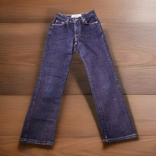 Express Bleus Jeans Womens Size 1-2S Mid Rise Flared Blue Jeans VTG Made in USA