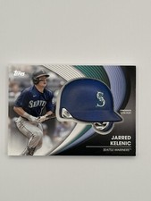 2022 Topps Series 2 - Batting Helmet Commemorative Relics #BH-JK Jarred Kelenic