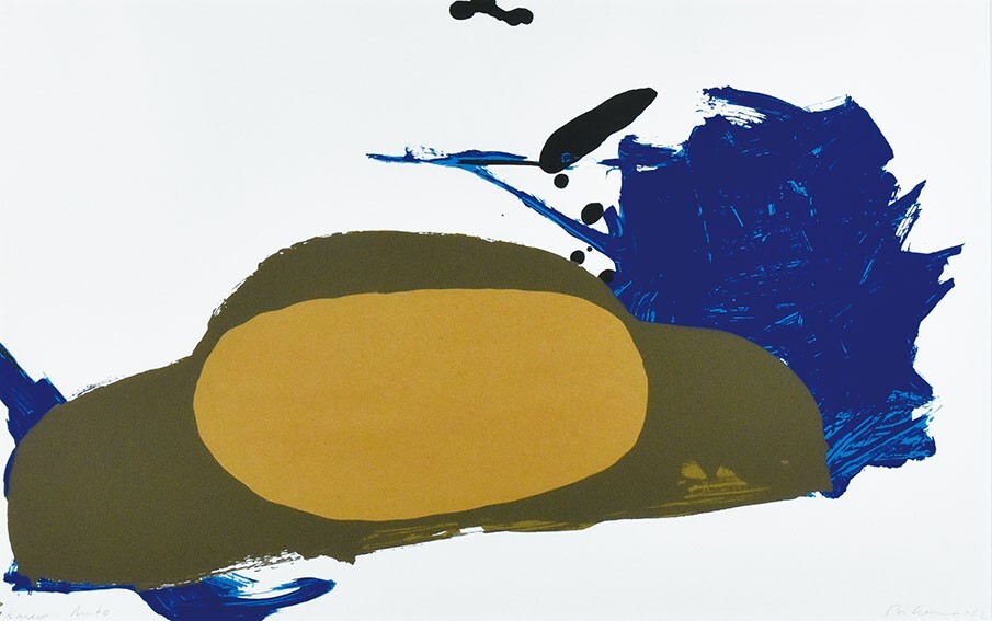 Blinky Palermo - AUTO 1972 Original Silkscreen Print Artwork