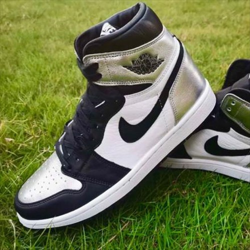 retro high silver toe