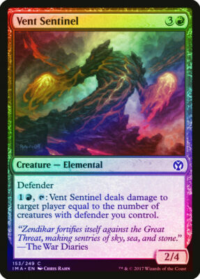 Vent Sentinel FOIL Iconic Masters Near Mint NM MTG Magic the Gathering