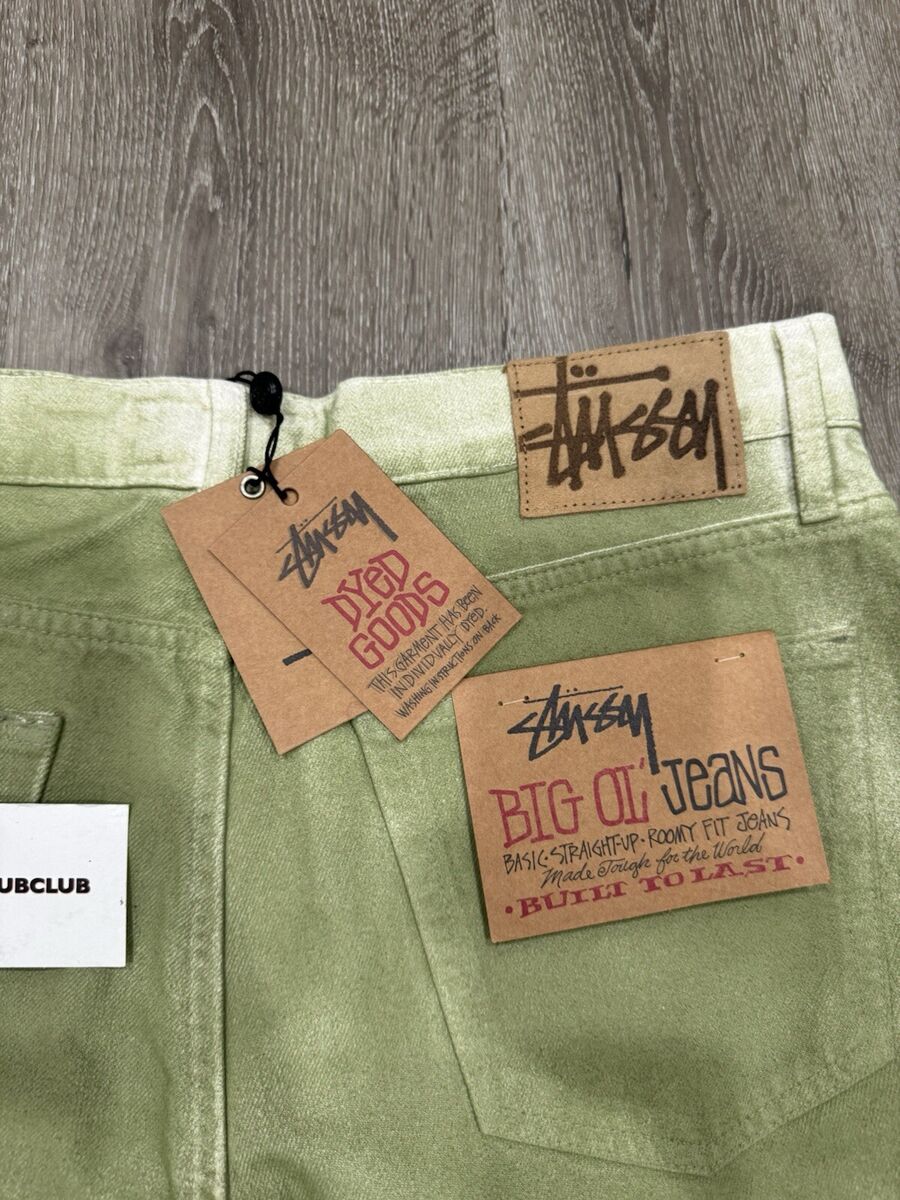 Stussy Spray Dye Olive Big Ol Jeans Size 32 | eBay Stussy Spray Dye Olive Big Ol Jeans Size 32 | eBay