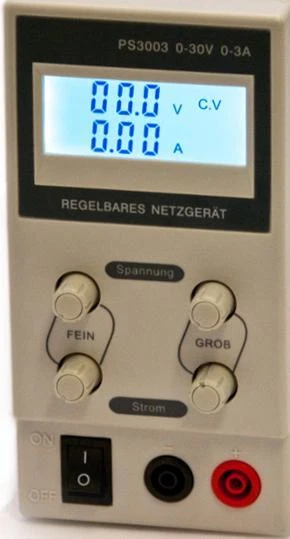 Regelbares DC Labornetzgerät 0-30V 0-3A PS3003 Netzgerät stufenlos Netzteil - Bild 2 von 4