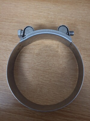 Superklemmen strapazierfähiger Auspuff Supra Schlauch T Bolzen W4 Edelstahl 98-103 mm