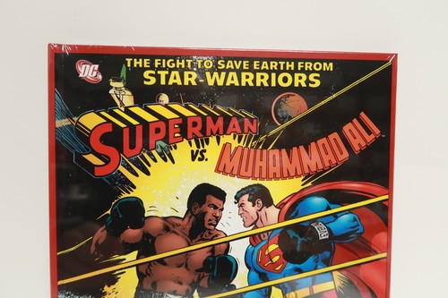 Superman vs. Muhammad Ali Oversized Hardcover DC Comics Book 2011 SEALED New - Picture 2 of 10