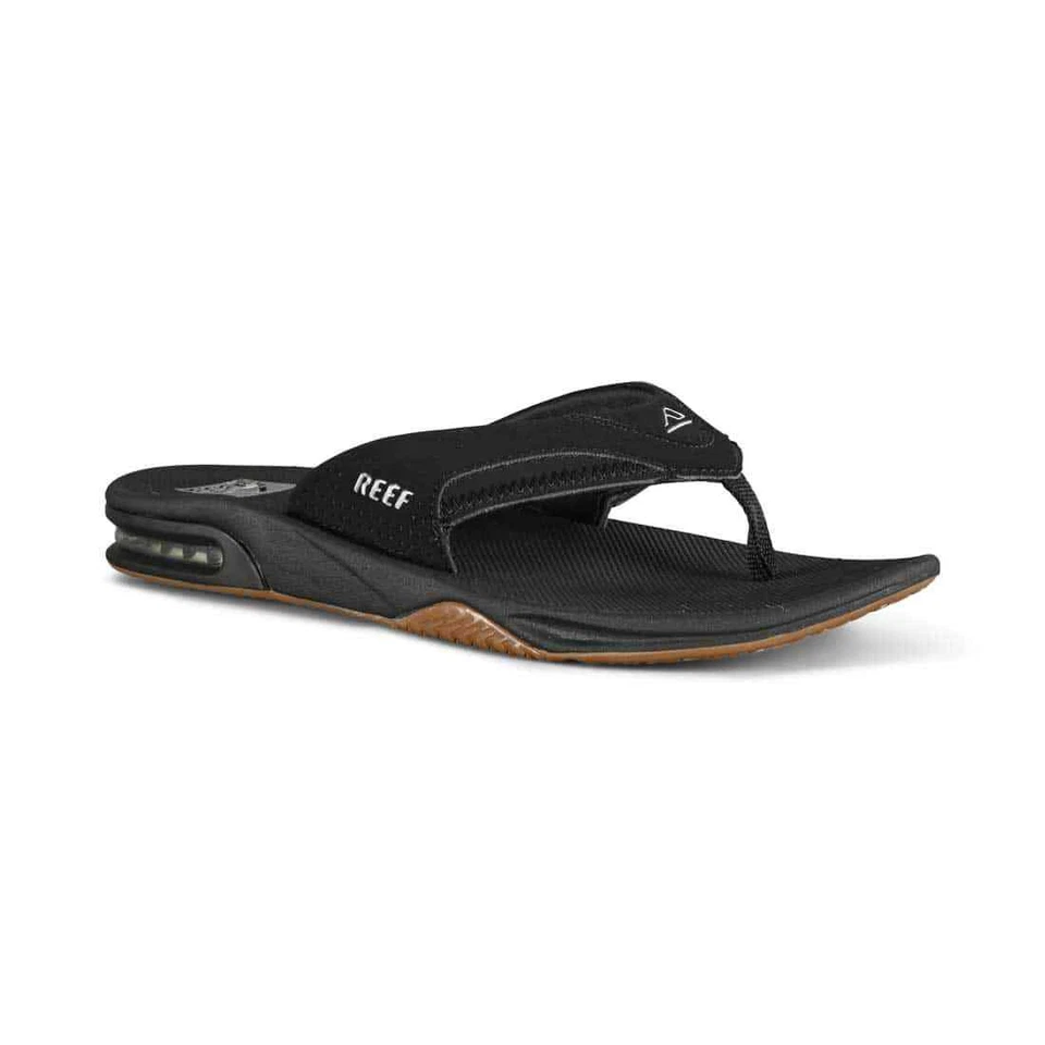 Sandales Reef Fanning - Noir/Argent - Photo 1/4
