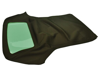 Fits: BMW E30 Soft Top & Plastic Window 3 series 1986-93 HAARTZ Black GERMAN