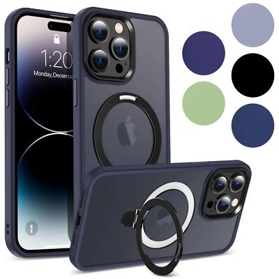 MagSafe Hülle für iPhone 16 Plus Pro MaxCase Magnet Schutz Cover aufstellbar