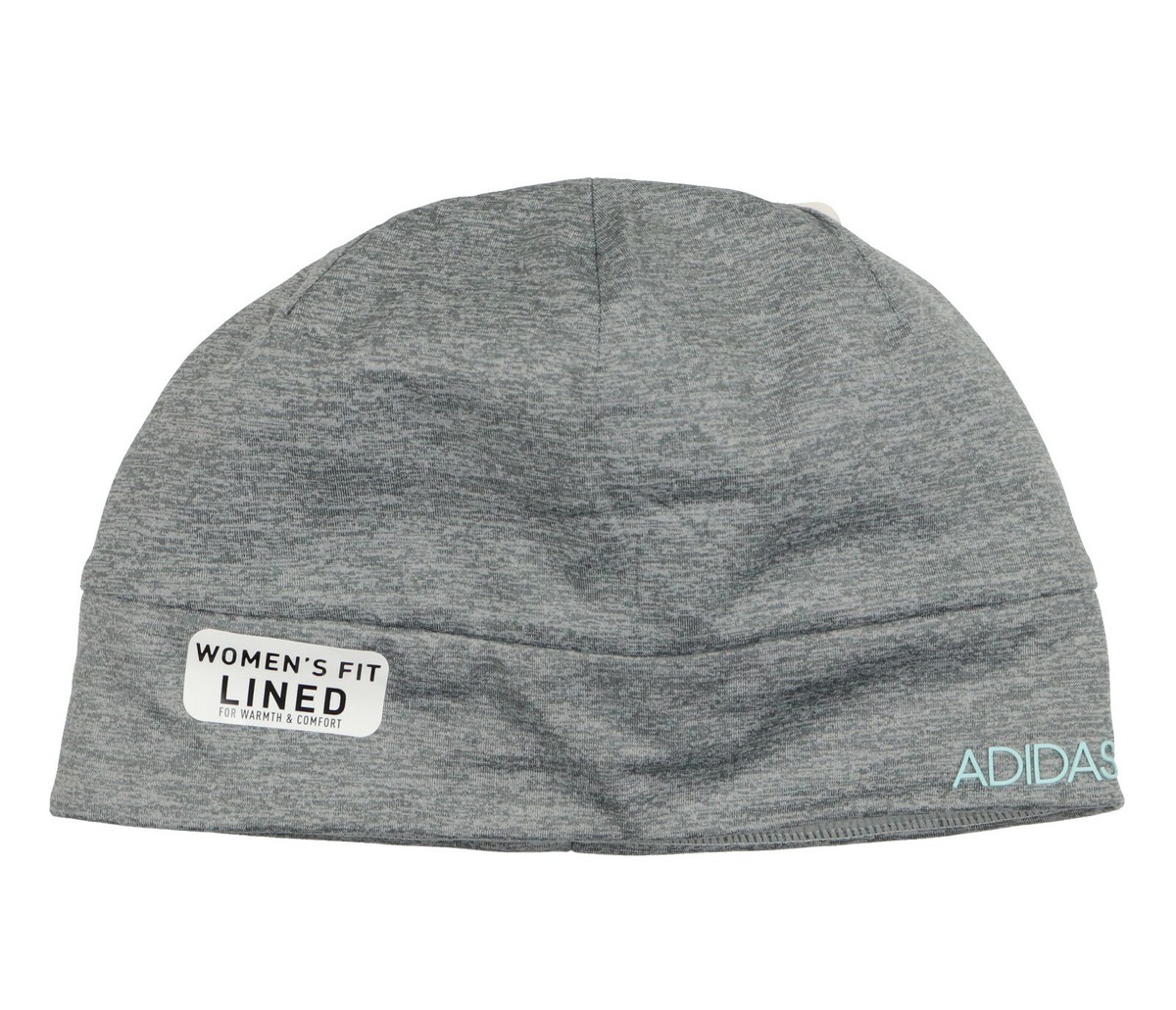 Adidas Heather Gray Knit Beanie Hat with gloves adidas | Foot-Store main image 4