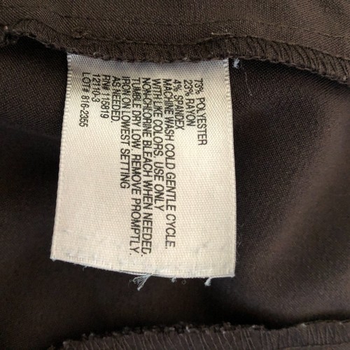 Worthington Modern Fit Größe 12 (34 x 30,5) braune gerade Stretchhose Damen - Bild 8 von 8