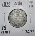 1928 Canada 25 Cents