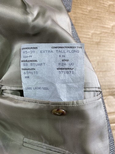 Blazer in lana PAUL STAURT 45 - 39 extra alto/lungo - Foto 11 di 16
