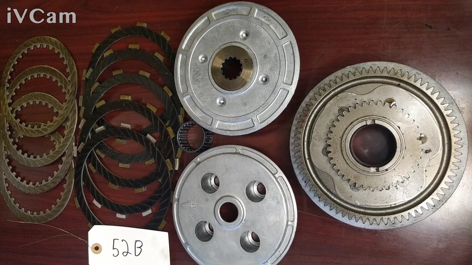 Embrague completo Kawasaki Ninja 250r con placas cubo de cesta 13087-1076 Foto 2 de 4